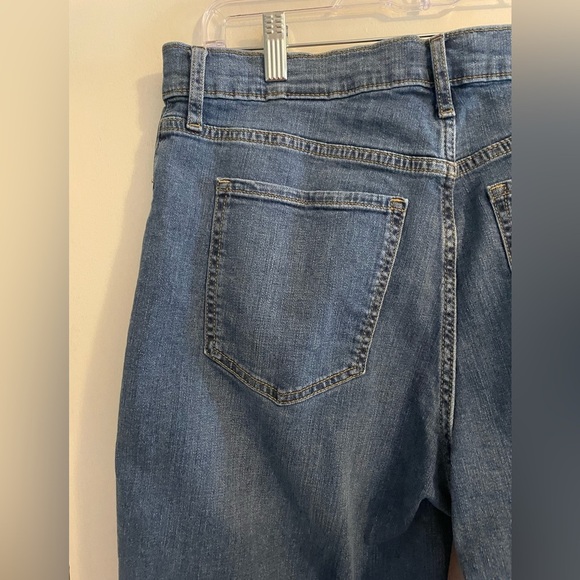 Banana Republic High Rise Straight Blue Jean Size 31/12 - Picture 12 of 15
